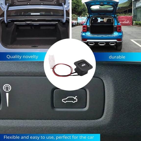 Rear Trunk Door Open Button Switch- Lid Switch for / Avante HD 2007-2010 93555-2H000 (Black)