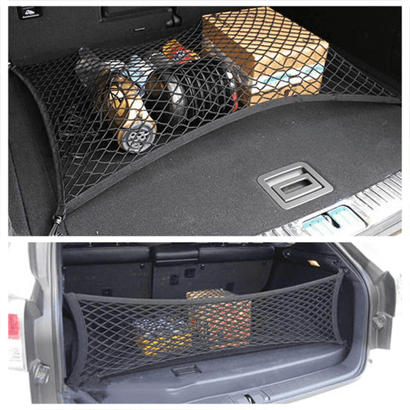 Rear Trunk Envelope Style Mesh Cargo Net For CHEVY EQUINOX GMC TERRAIN 2018-2025