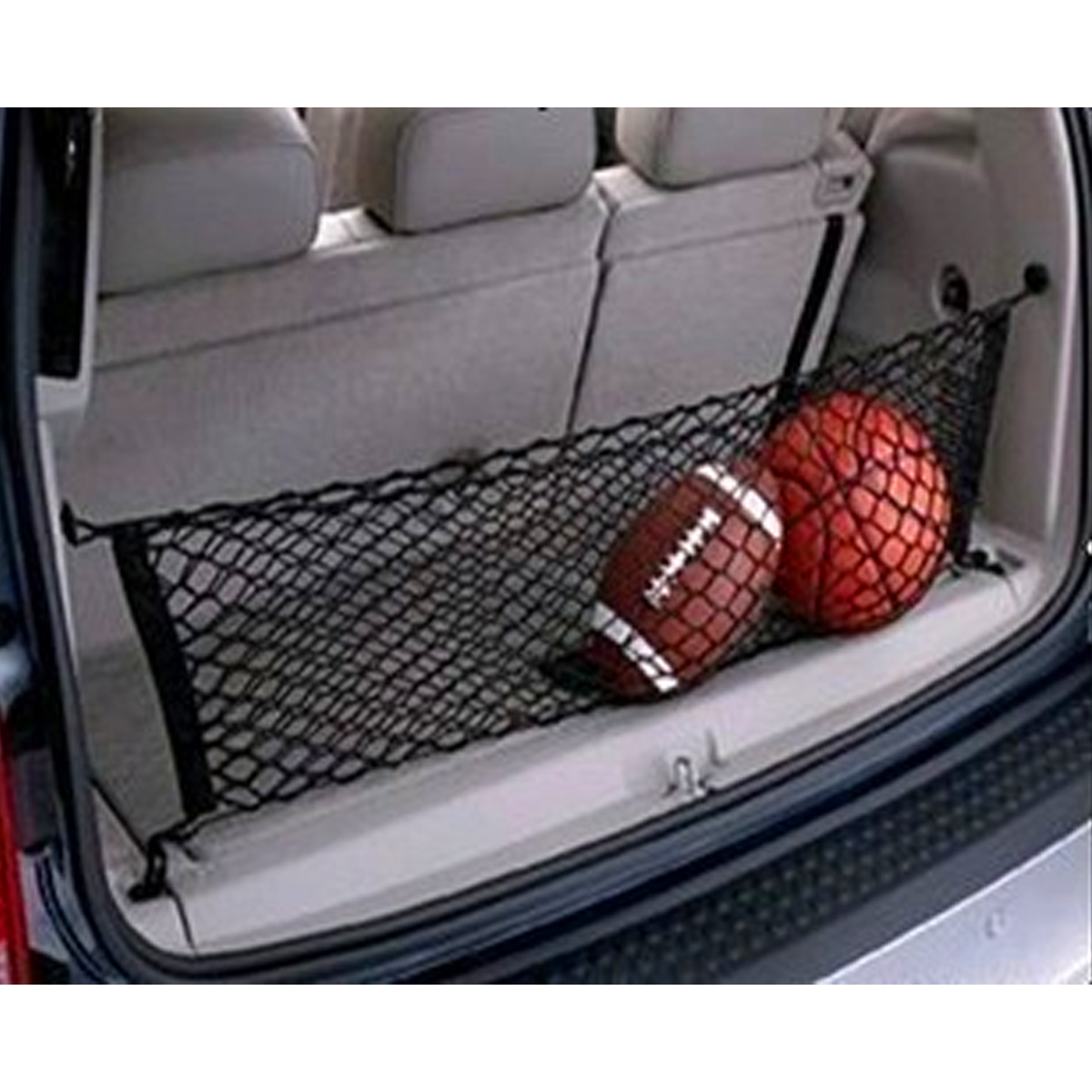 Rear Trunk Envelope Style Mesh Cargo Net For Hyundai Sonata 2020-2025 – Elastic Nylon Organizer
