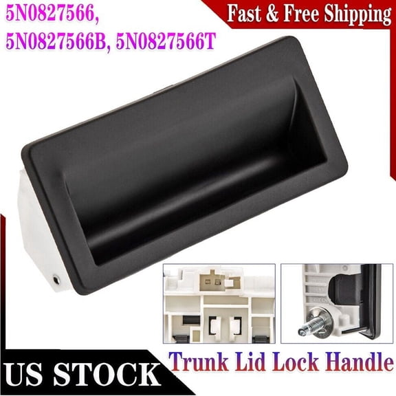 Rear Trunk Lid Release Handle Switch For VW Jetta Passat Tiguan A3 A4 5N0827566T
