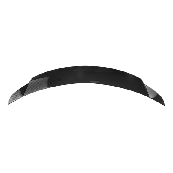 Rear Trunk Lid Spoiler Wing For Infiniti G Series G37 V36 Q60 2 Door Coupe 2008-2013 Gloss Black/Carbon Fiber Look Splitter Lip