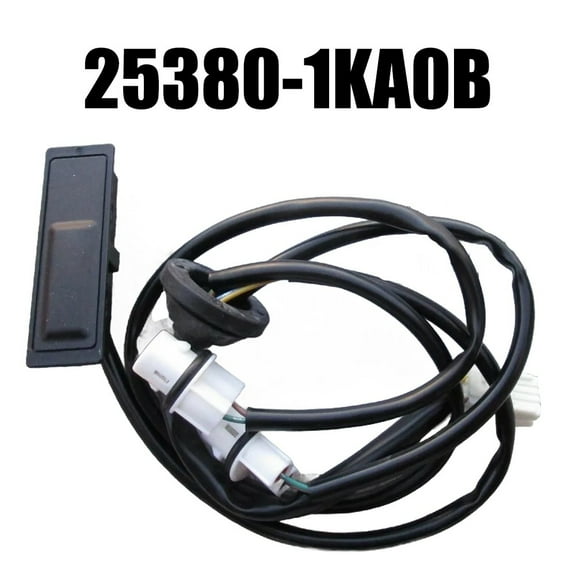 Rear Trunk Lid Tailgate Release Switch for Nissan for Juke 2011-15 25380-1KA0B Auto Accessories