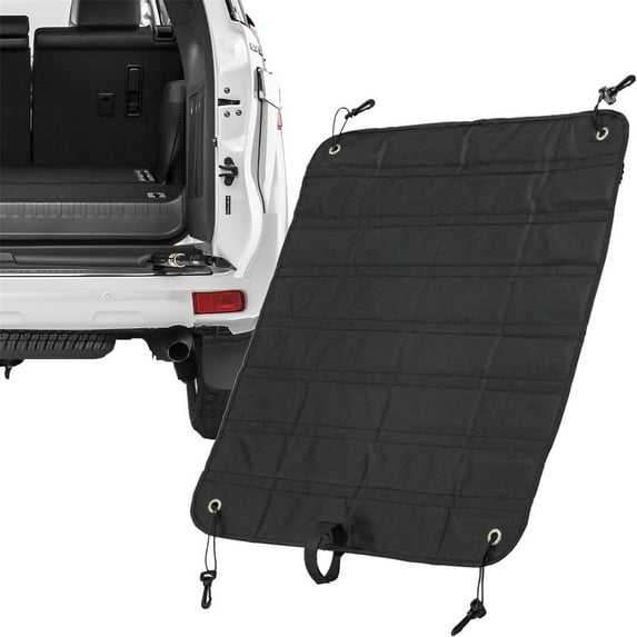 Rear Trunk Protector Mat,Car Boot Cover for Dogs,Foldable Non-Slip Cargo Mat,Waterproof Trunk Liner,Car Pet Mat,SUV Boot Protector,Car Cargo Floor Mat,Foldable Car Trunk Protector,Car Pet Guard Mat