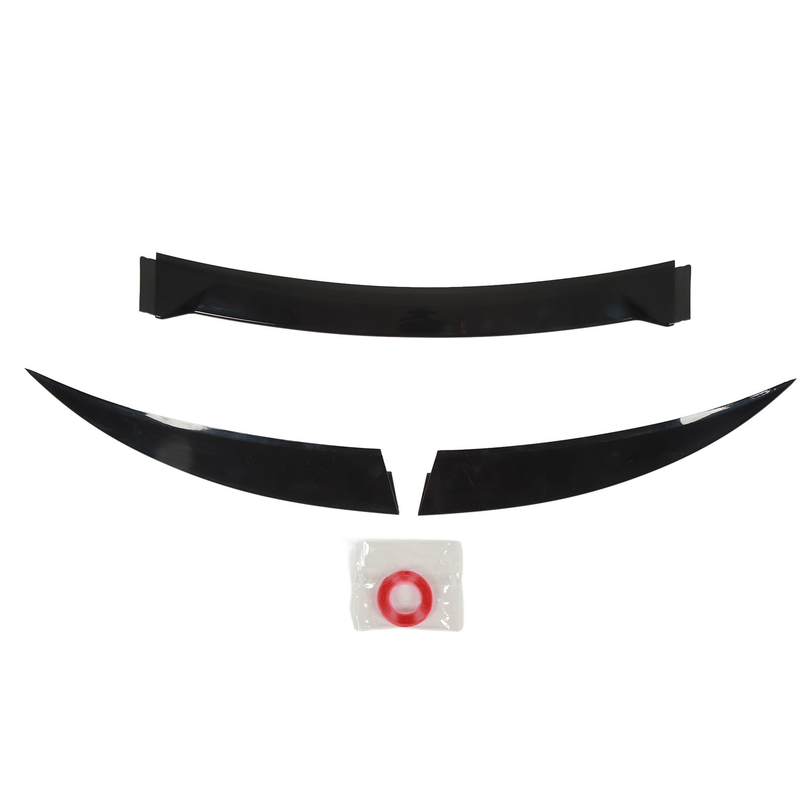 Rear Trunk Spoiler Glossy Black Trunk Lid Spoiler Tail Trunk Lip