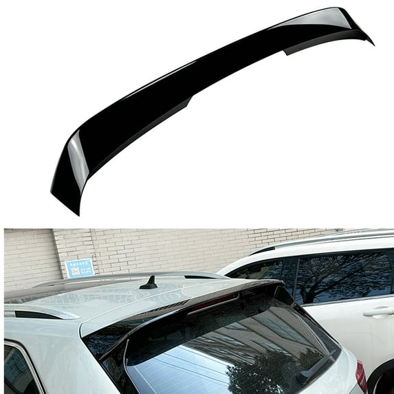 Rear Trunk Spoiler Lip Wing For Volkswagen Tiguan MK2 2017-2023 Gloss Black