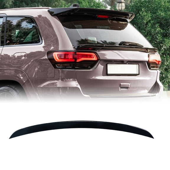 Rear Trunk Spoiler Splitter Wing Kit For Jeep Grand Cherokee SRT 2012-2021 Black