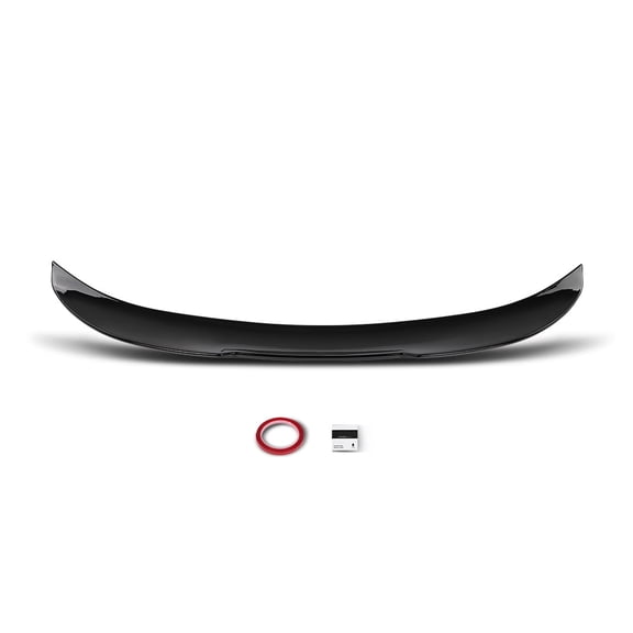 Rear Trunk Spoiler Wing Fit For 11-17 BMW F10 528i 535i M5 Gloss Black PSM Style