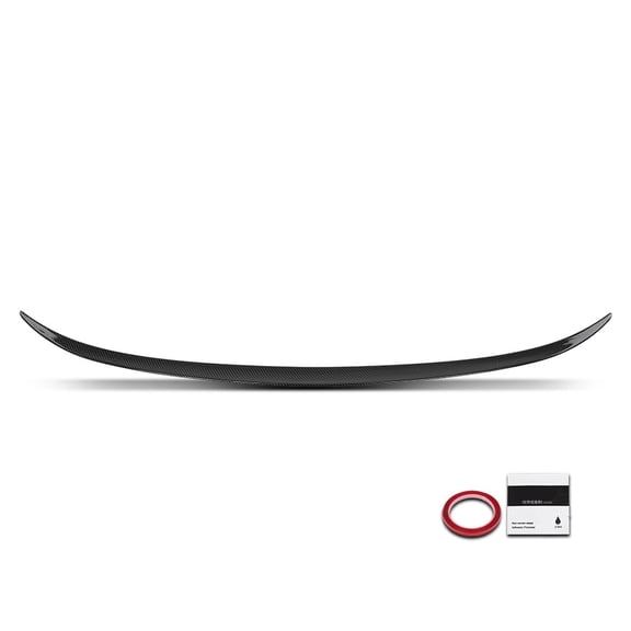 Rear Trunk Spoiler Wing Fit For 2011-2015 BMW F10 5 Series/BMW F10 M5 Carbon Fiber Black