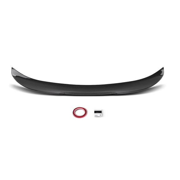 Rear Trunk Spoiler Wing Fit For 2011-2017 BMW F10 5 Series Carbon Fiber Style PSM