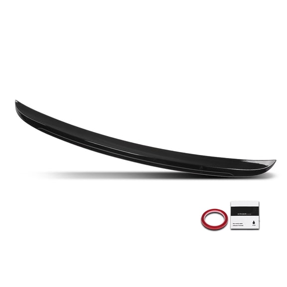 Rear Trunk Spoiler Wing Painted Gloss Black Fit For 2004-2010 BMW 5-Series E60 525i 535i 550i M5