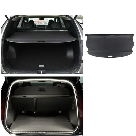 Rear Trunk Storage Partition And LED Decorative Light For Hyundai Tucson 2022 Car Interior Storage Retractable