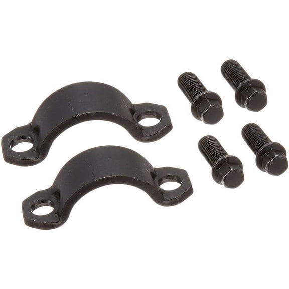 Rear U Joint Strap Kit - Compatible with 1985 - 2003 Chevy Astro 1986 1987 1988 1989 1990 1991 1992 1993 1994 1995 1996 1997 1998 1999 2000 2001 2002
