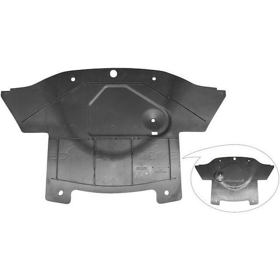 Rear Undercar Engine Shield Cover - Compatible with 2015 - 2019 Dodge Charger RWD 2016 2017 2018 2020 2021