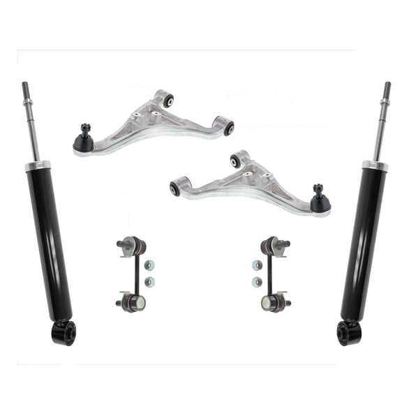 Rear Upper Control Arms Links and Shocks Fits 2003-2008 Infiniti FX35 FX45