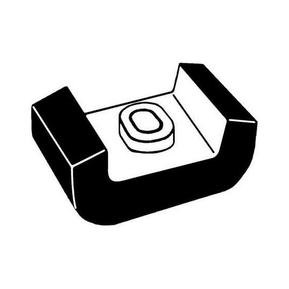 Rear Upper Engine Mount - Compatible with 1961 - 1962, 1964 - 1965 Chevy K10 Pickup 3.8L 6-Cylinder