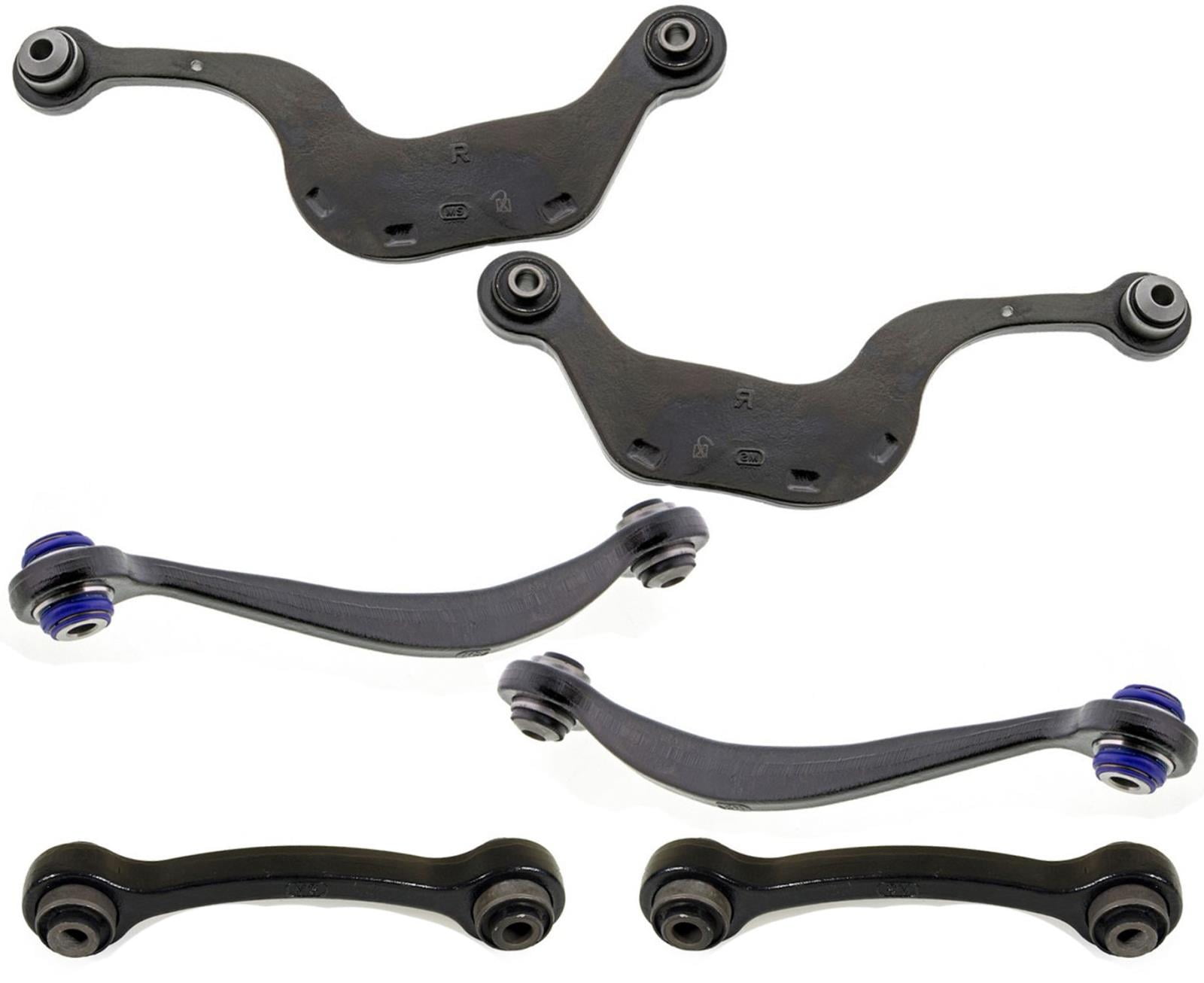Rear Upper & Lower Control Arms W/ Bushings For Chevrolet Traverse 2009