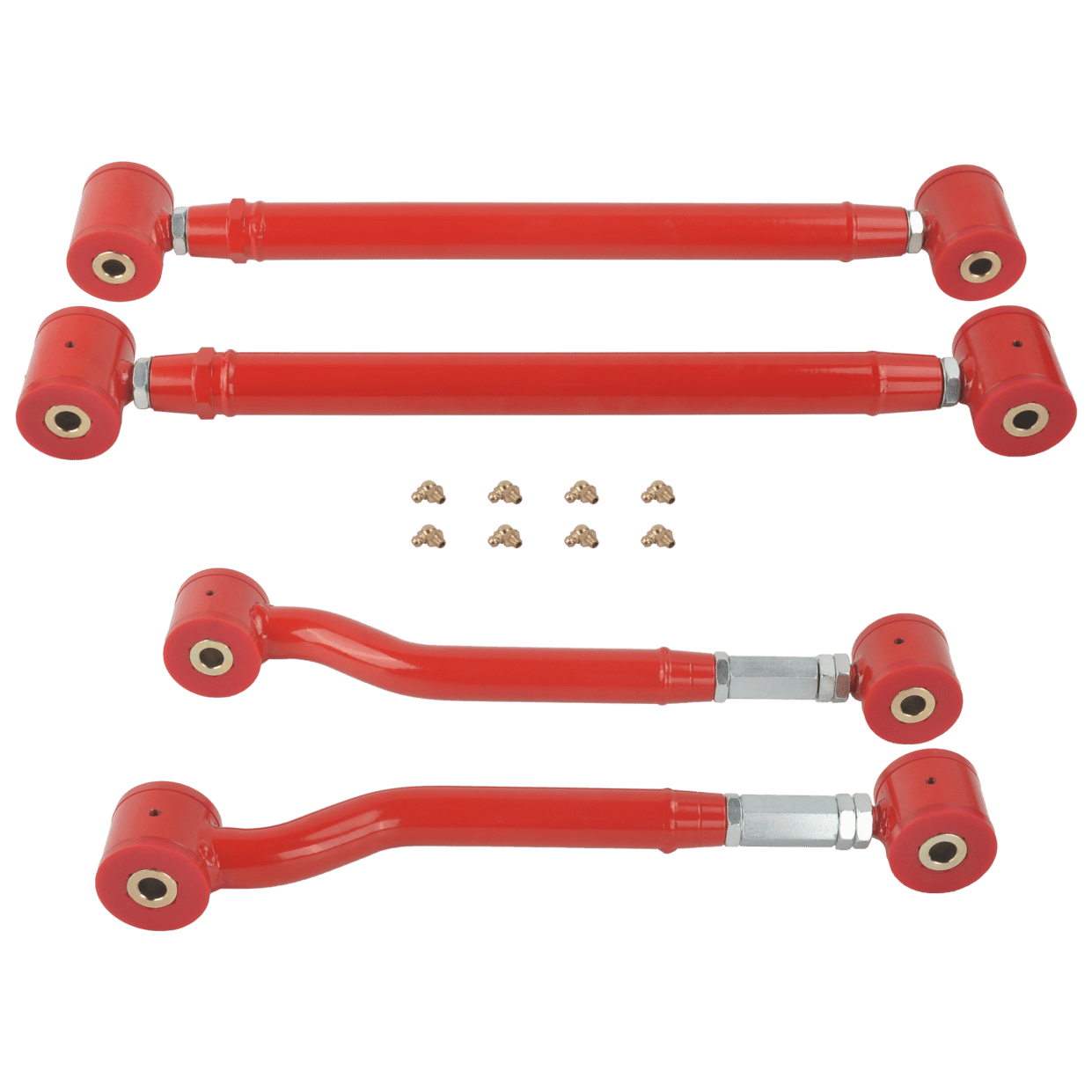 Rear Upper + Lower Control Arms for 2007-2014 GM SUVs Tahoe 4Pcs Adjustable