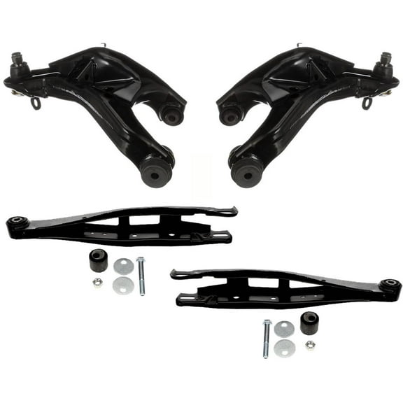 Rear Upper & Lower Rearward Control Arms For 2015-2019 Subaru Legacy