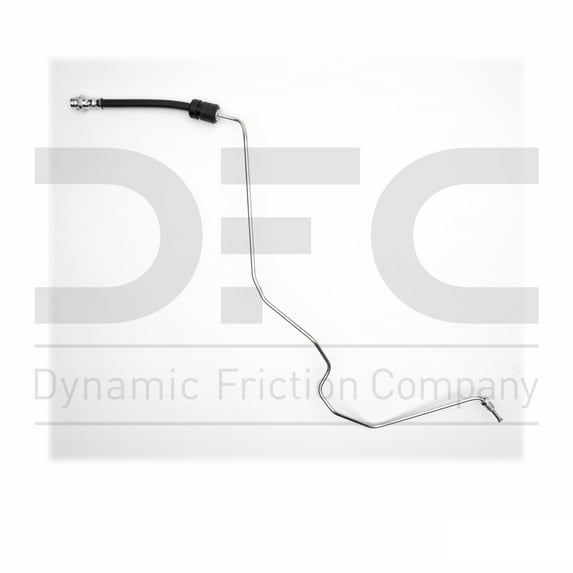 Rear Upper Right Dynamic Friction Company Brake Line Hose 350-27052 For 2007-2016 Volvo S80, 2008 Volvo XC70, 2008-2010 Volvo V70