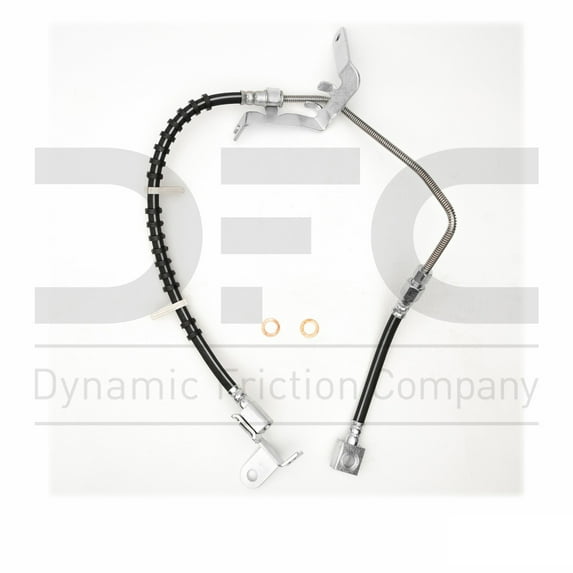 Dynamic Friction Company Rear Upper Right Brake Line Hose 350-40281 For 2004-2007 Dodge Caravan and Grand Caravan, 2006-2007 Chrysler