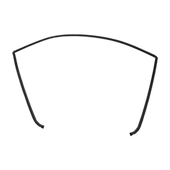 Rear Upper Windshield Molding - Compatible with 2007 - 2011 BMW 328i Sedan 2008 2009 2010