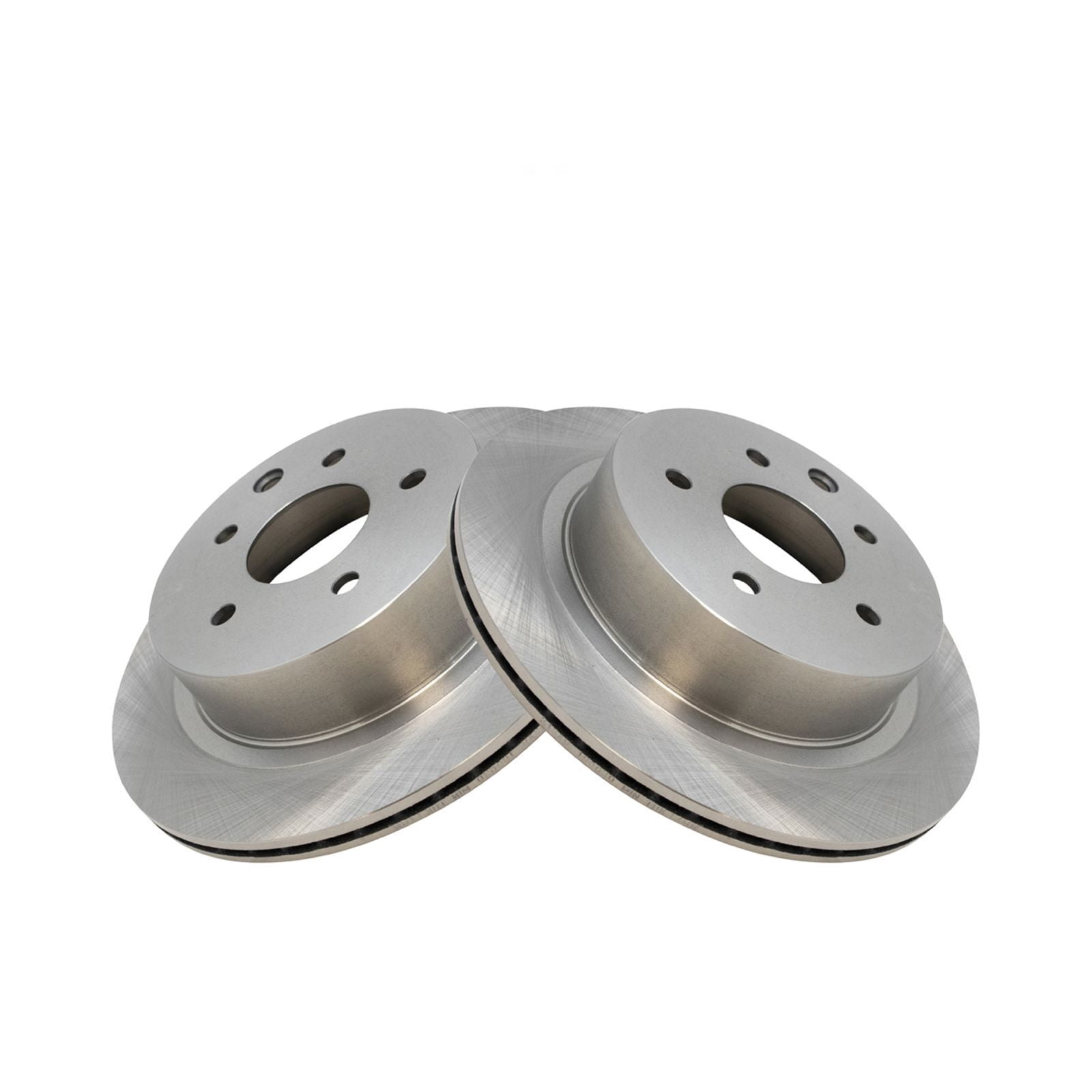 Z32 Rofu Rear Left Rotor Rear Vented Brake Rotor Pair Set (2) for Nissan for 350Z, for G35, for ...