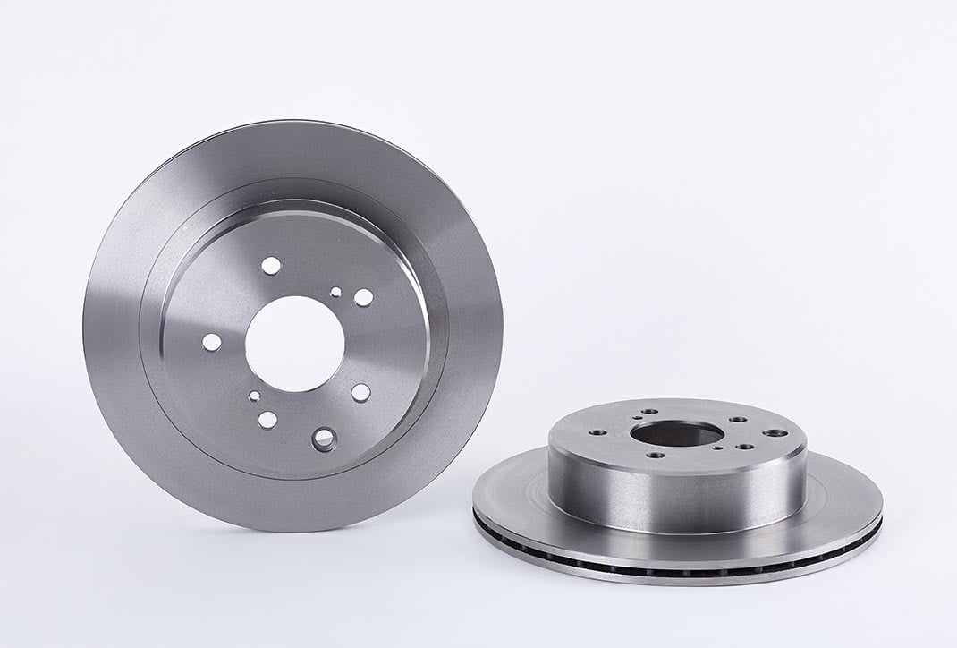 Rear Vented Disc Brake Rotor 296 mm 5 Lugs Brembo 09.6912.10 For Nissan ...