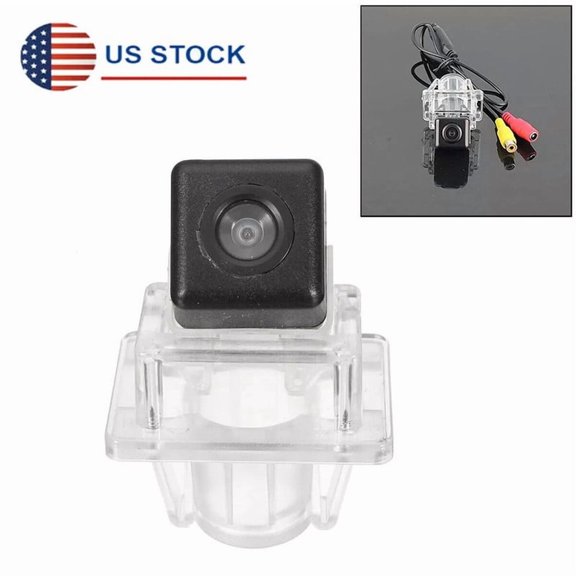 Rear View Backup Camera Fits Mercedes-Benz E-Class W212 C-Class W204, CCD HD Sensor, Night Vision, 1-Pack