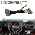 thumbnail image 1 of Rear View Camera Adapter Cable Fit for Honda-Crv for Honda-Civic 2012-2016, 1 of 6