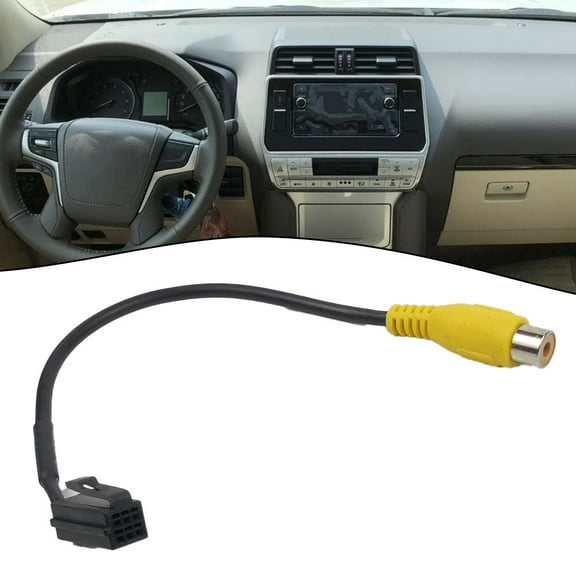 Rear View Camera Adapter Cable for Car Navigation Setup D106 D116