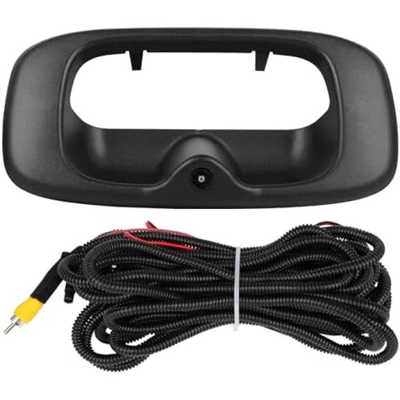 Rear View Camera Back Up Tailgate Door Handle Camera Replacement for Chevrolet for Silverado 1999-2007,for GMC Sierra 1999-2007 Replace OE 15228541 Black$$Vehicle Parts & Accessories