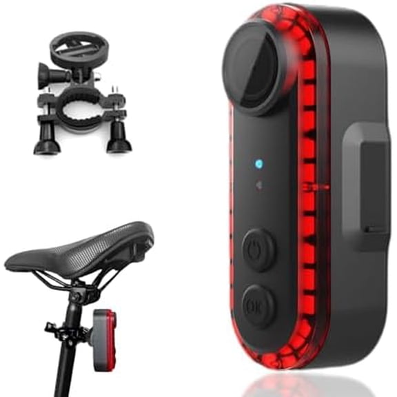 Rear View Camera, DV Camera Taillight, 1080P 150 | Rechargeable | 3500mAh Battery Up to 8 Hour Runtime | IPX6 Safety Rear Light$$Sport & Recreation Other