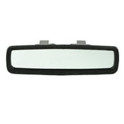 NIAIZEK Rhinestone Black Rear View Mirror for Car with Wide Angle and Anti Glare Glass