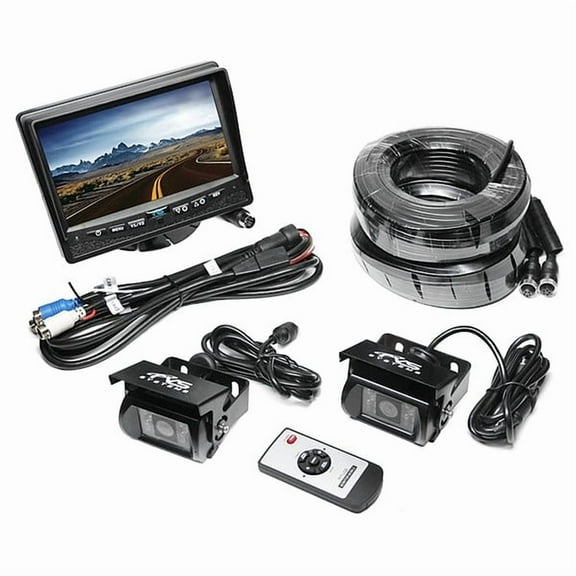 Rear View Camera System,(3) Camera Setup