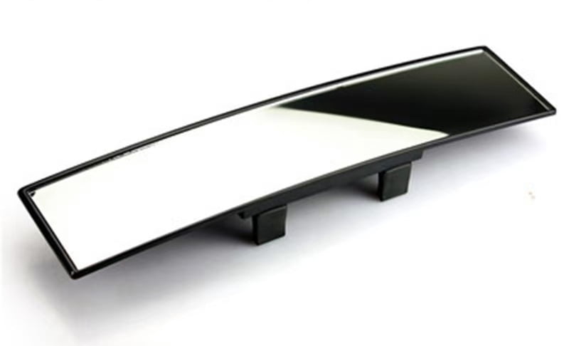 Rear View Mirror, 11.8Inch Universal Interior Clip On Panoramic Rearview Mirror to Reduce Blind Spot Effectively,Anti Glare,Clear Tint,Wide Angle Mirror,For Cars,SUV,Trucks.