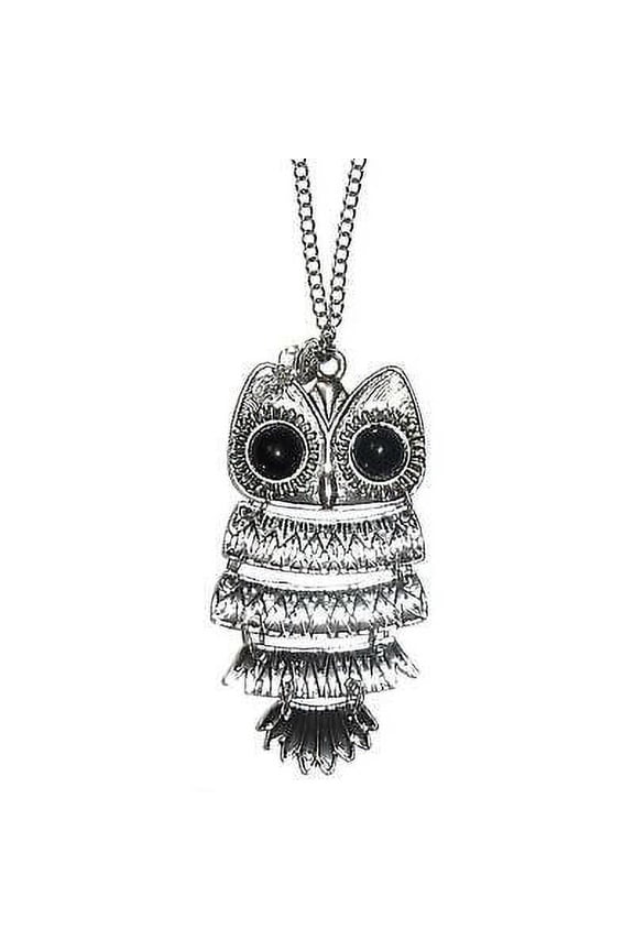 Rear View Mirror Charm - Hanging Ornament - (Owl)