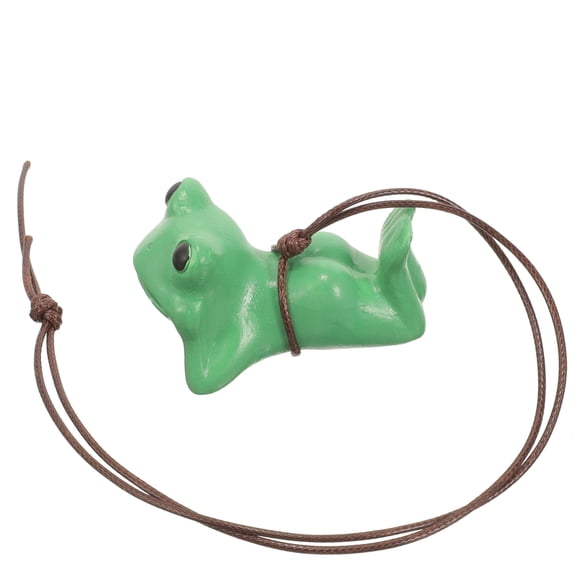 Rear View Mirror Decoration Frog Figurine Car Mirror Hanging Decoration Supply