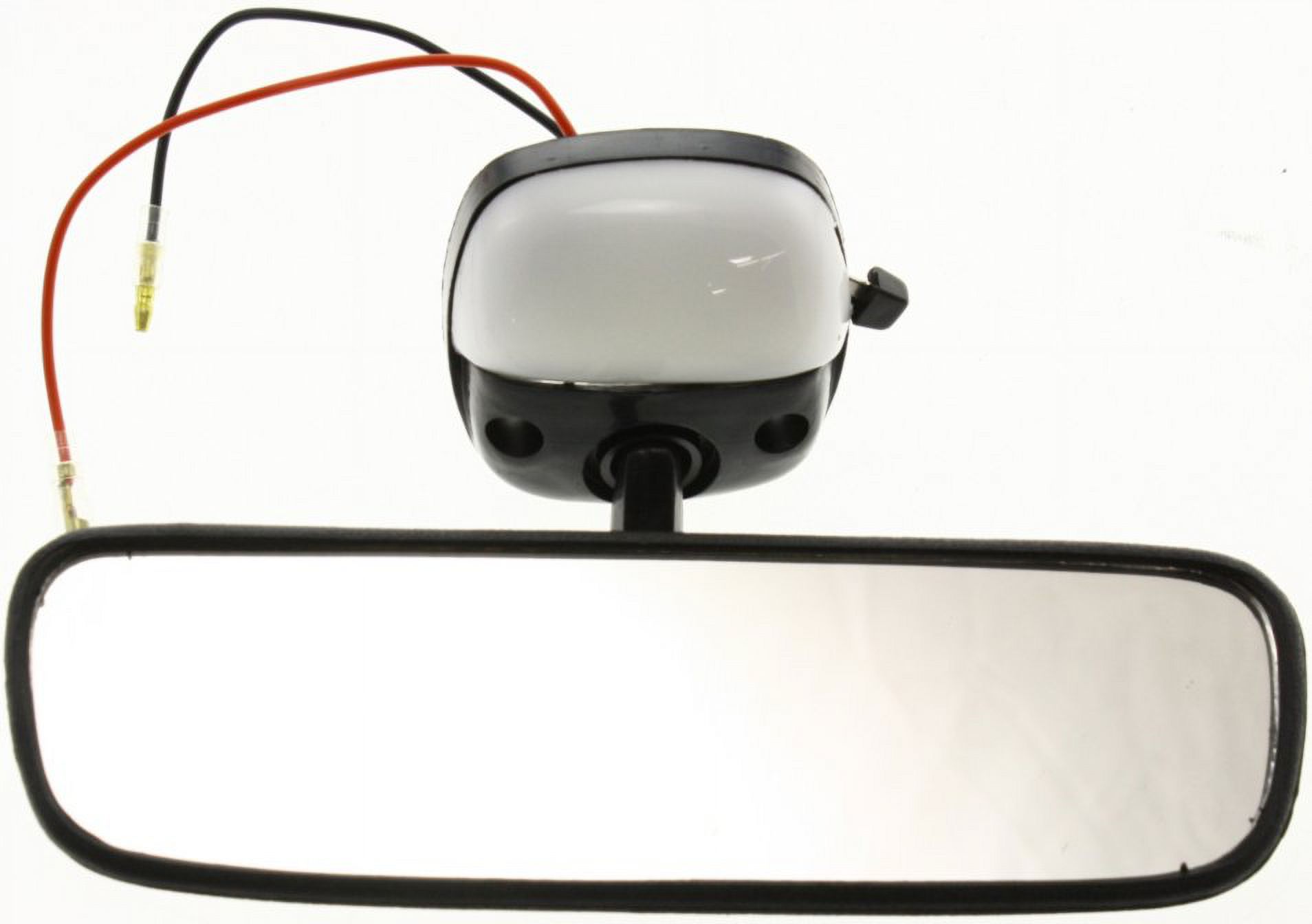 88247 Fit System Driver Side Nonheated Mirror Glass w/ backing plate, Ford F150 0414, 3 1/ 8