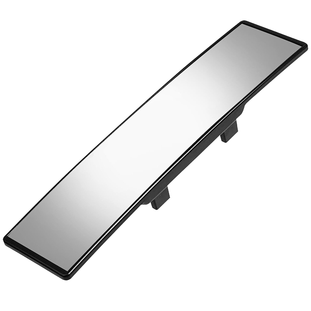 Rear View Mirror, Universal 270MM Panoramic Thickened Antiglare HD Car