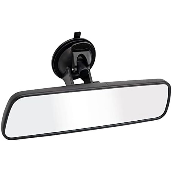 Rear View Mirror, Universal Thickened Anti-glare HD Car Interior Rear View Mirror-(With Adjustable Suction Cup)