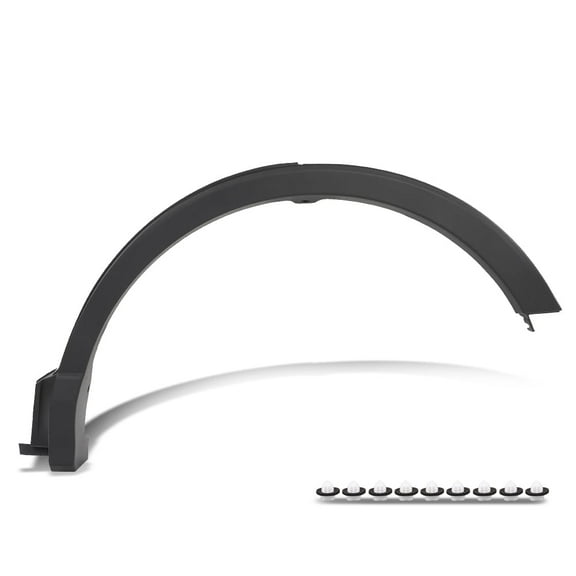 Rear Wheel Arch Trim Molding Left Driver Side Black Fit For 2016-2018 Toyota Rav4