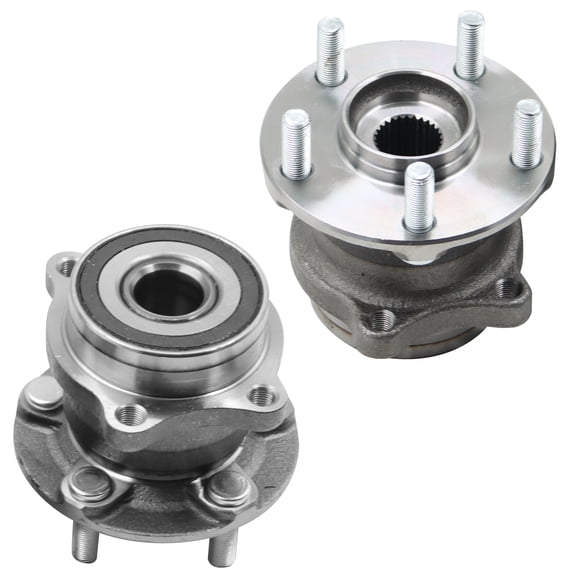 Rear Wheel Assembly - 2 Pack-2* Rear Wheel Hub Bearings Assembly