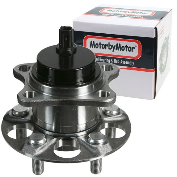 Rear Wheel Bearing Hub Assembly Fits 2010 2011 2012 2013 2014 2015 Toyota Prius, for Toyota Prius Plug-in Hub Bearing w/ABS, 5 Lugs-512505 (Will Not Fit Toyota Prius V)