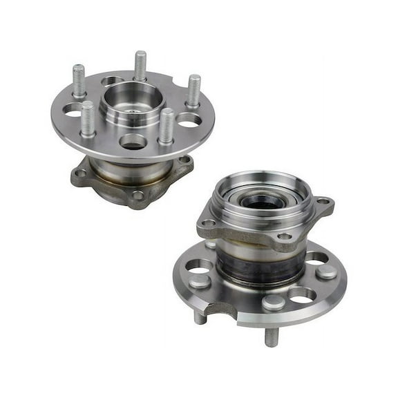 Rear Wheel Bearing Hub Assembly - Set of 2 - Compatible with 2001 - 2005 Toyota RAV4 AWD 2002 2003 2004