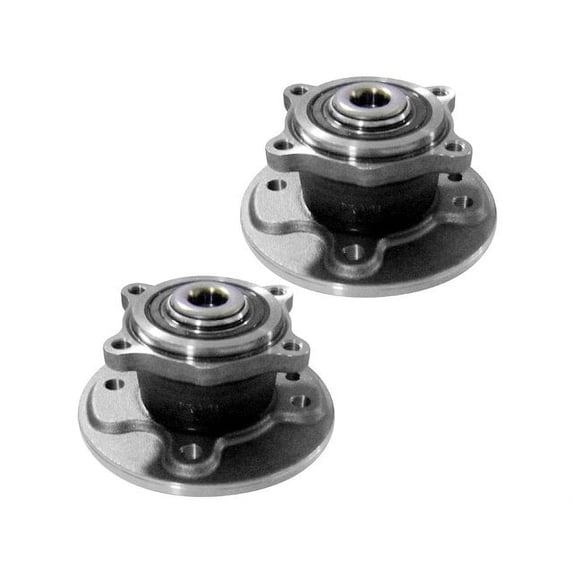 Rear Wheel Bearing Hub Assembly Set of 2 - Compatible with 2002 - 2006 Mini Cooper 2003 2004 2005