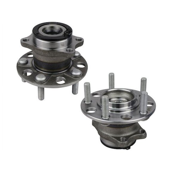 Rear Wheel Bearing Hub Assembly - Set of 2 - Compatible with 2007 - 2017 Jeep Compass 2008 2009 2010 2011 2012 2013 2014 2015 2016