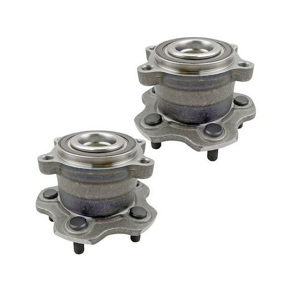 Rear Wheel Bearing Hub Assembly - Set of 2 - Compatible with 2007 - 2018 Nissan Altima 2008 2009 2010 2011 2012 2013 2014 2015 2016 2017