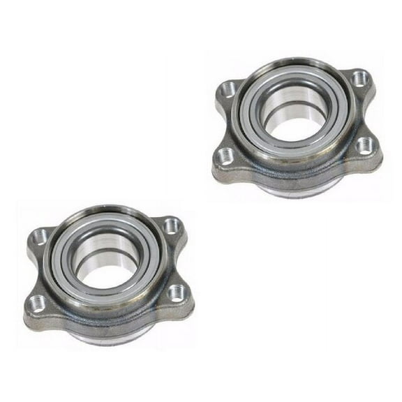 Rear Wheel Bearing Hub Assembly Set of 2 - Compatible with 2008 - 2014 Mercedes-Benz C300 2009 2010 2011 2012 2013