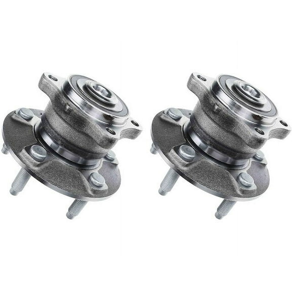 Rear Wheel Bearing Hub Assembly Set of 2 - Compatible with 2012 - 2015 Chevy Sonic 2013 2014