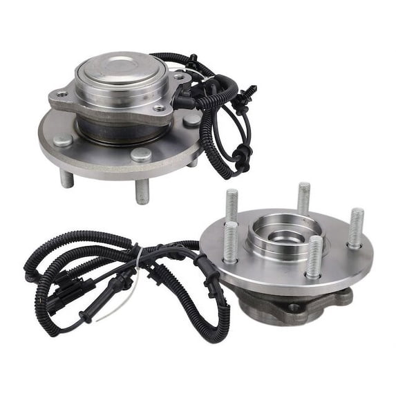 Rear Wheel Bearing Hub Assembly Set of 2 - Compatible with 2012 - 2020 Dodge Grand Caravan FWD 2013 2014 2015 2016 2017 2018 2019